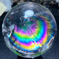 レインボー水晶